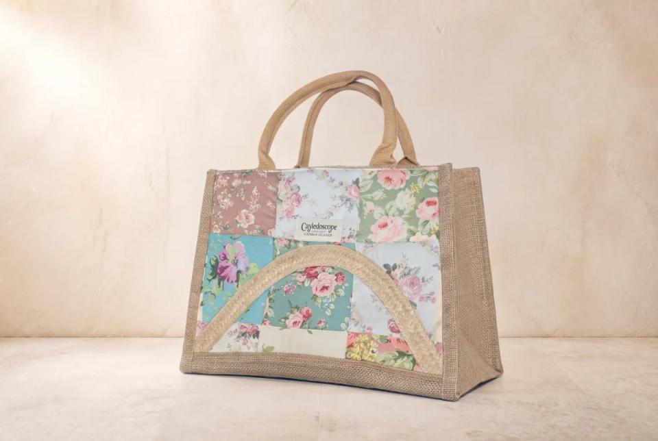 Sage Rose Silver Thatch Compact Tote
