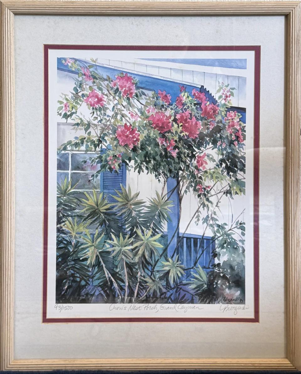Lois Brezinski — Crow's Nest Porch, Grand Cayman, Signed Limited Edition Print