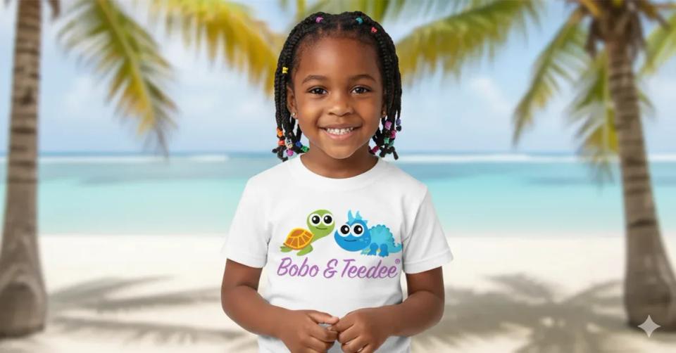 Official Bobo & Teedee® Kids' Beach Days Graphic Tee (Coming Soon)